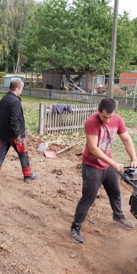 Groẞbaustelle an der Beachvolleyball-Anlage kurz vor der Fertigstellung - 20180922_105603_0fa9d5ee9f8ded80a09407d499a86dce
