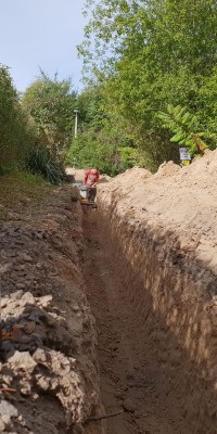 Groẞbaustelle an der Beachvolleyball-Anlage kurz vor der Fertigstellung - 20180922_112136_217b2d7205ca675d375b74428d27b565