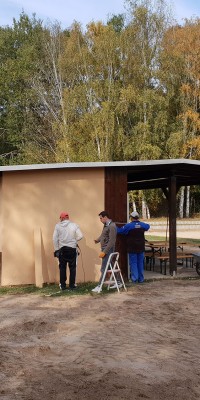 Groẞbaustelle an der Beachvolleyball-Anlage kurz vor der Fertigstellung - 20181020_142723_f3d128c7d1e32cd6db2493a24dc47f61