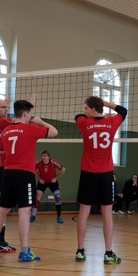 Bezirksliga Ost - Pöẞnecker Volleyballer mit zwei souveränen Siegen zum Jahresauftakt - 20190119_114509_3a9a69250864b17fce59163489512813