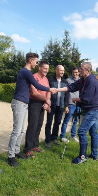 Feierliche Einweihung des neuen Sanitäranbaues auf der Pöẞnecker Beacharena - 20190517_164722_5e23153829fa72b8bfca058272f27e84