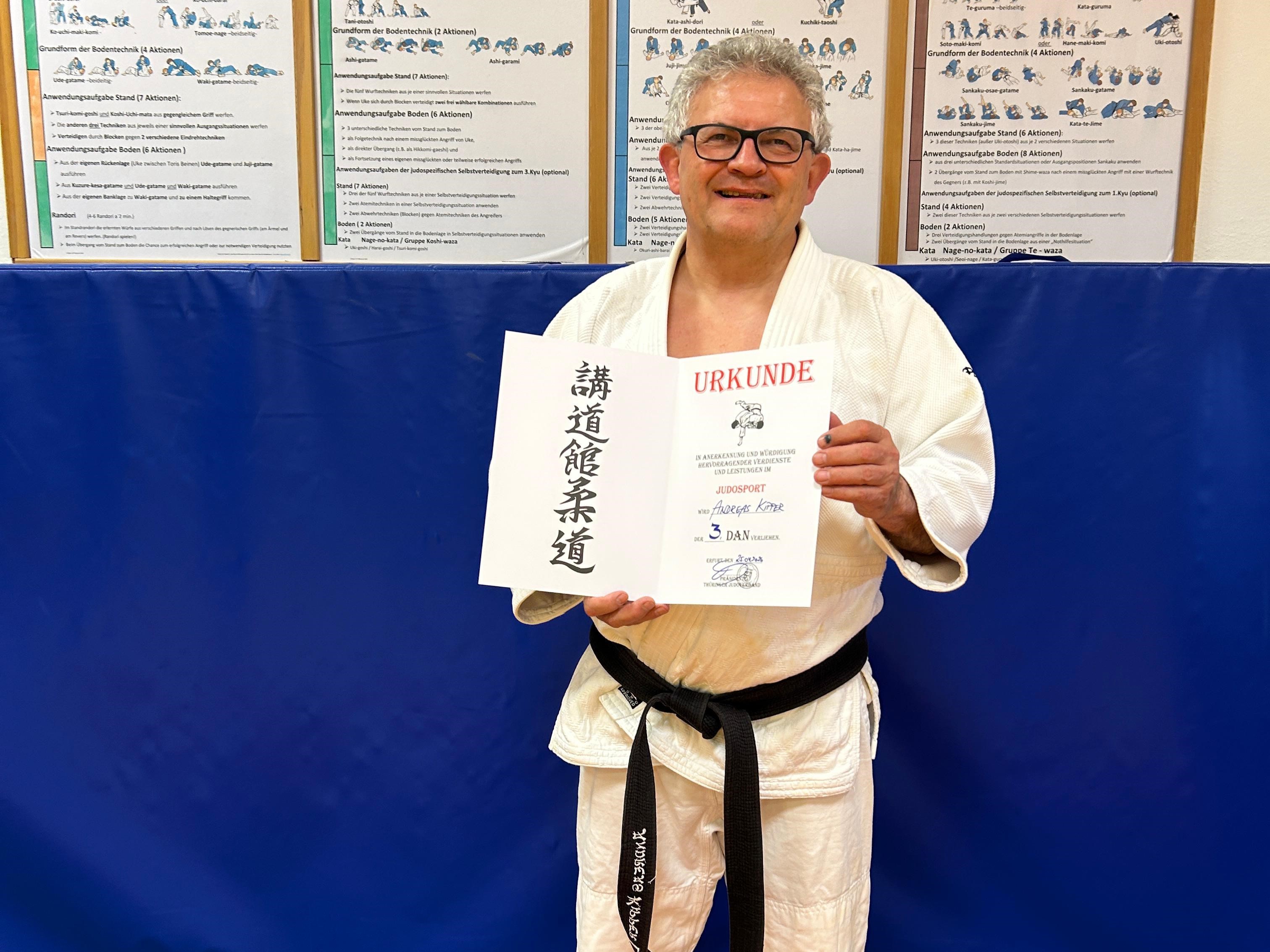 Besondere Ehrung für Andreas Kipper