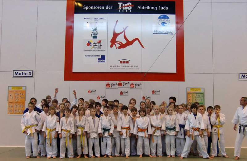 Pößnecker Judokas bei TUS Jena zur „Offenen Matte“