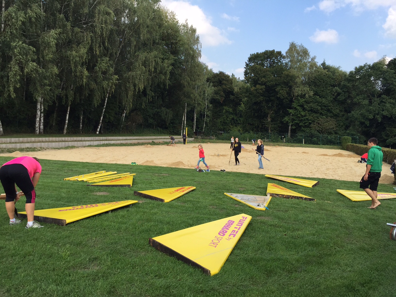 Abbau Beachanlage 2015