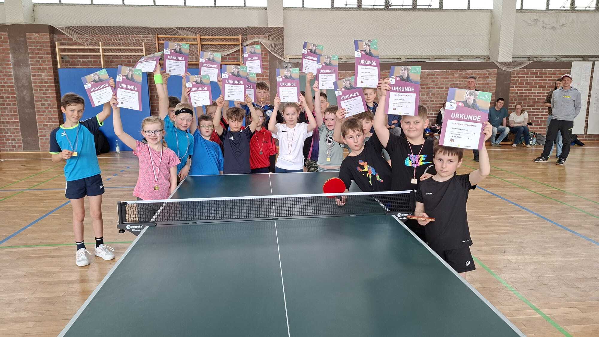 Kreisentscheid der Minimeistershaften in Pößneck