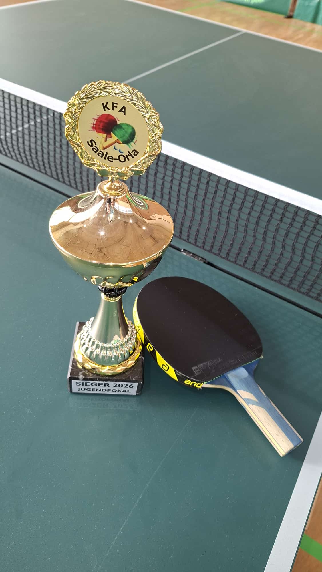 Zwei Pokale für Pößneck im Tischtennis