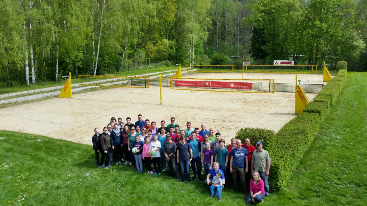 Beachanlagen Aufbau 2017